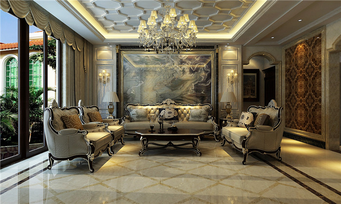 欧式别墅装修风格现代欧式装饰在室内别墅中的文化流淌